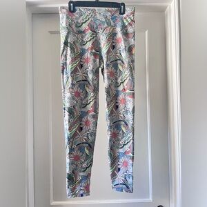 Victoria’s Secret thicker tight floral 29 inch inseam